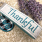 Thankful Wristlet Keychain, Wrist Keychain for Her, Key fob Wristlet, Keychain Wristlet, Bracelet Keychain, Inspirational Keychain, Monogram