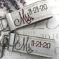 Couples Keychain, Couples Keychains, Couples Keychain Set, Couples Keychain Personalized, Mr. and Mrs., Mr. and Mrs. Gifts, Wedding Gift
