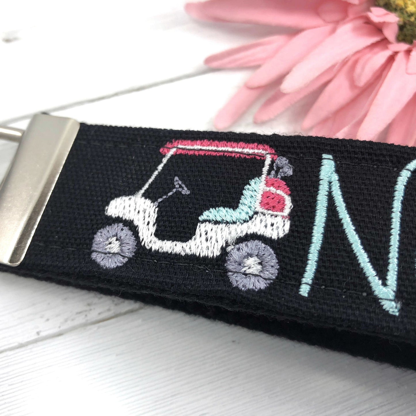 Nana Keychain | Nana Gift | Nana Birthday Gift | Embroidered Keychain | Nana Key chain | Embroidered key fob | Golf Gifts for Women