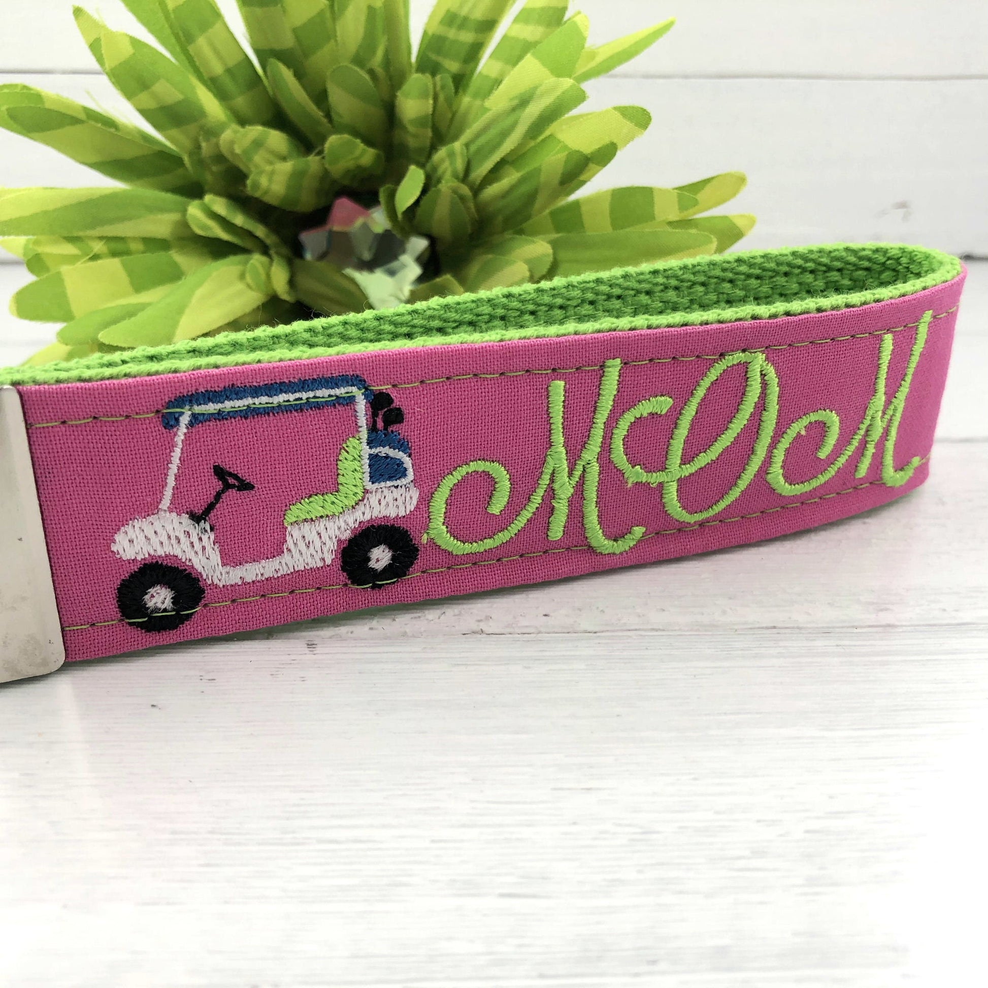 Embroidered Keychain | Mom Gift | Mom Birthday Gift | Mom Keychain | Mom Key chain | Embroidered key fob | Golf Gifts for Women