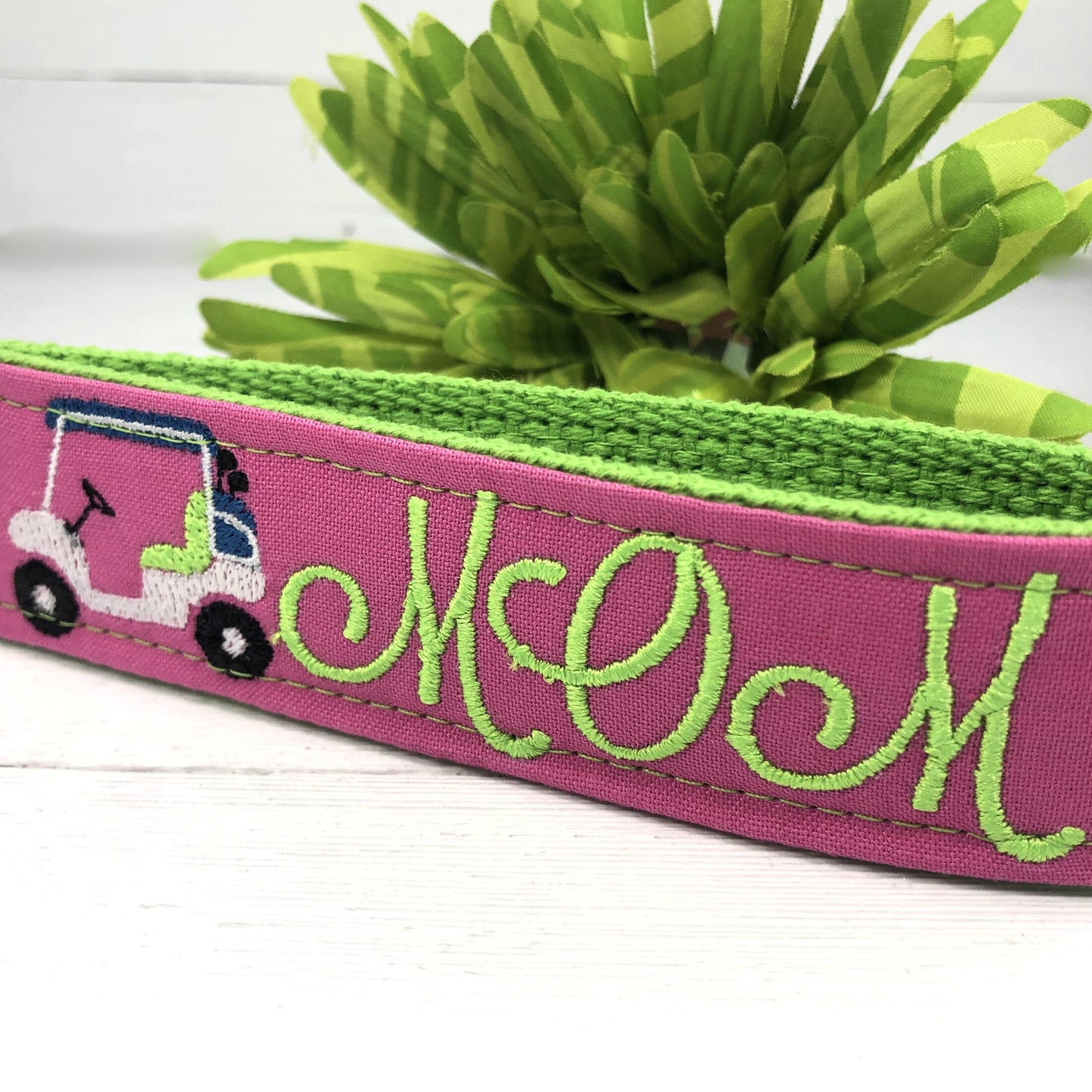 Embroidered Keychain | Mom Gift | Mom Birthday Gift | Mom Keychain | Mom Key chain | Embroidered key fob | Golf Gifts for Women