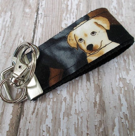 Fathers Day Gift From Daughter | Fathers Day Gift From Son | First Fathers Day Gift | Handmade Dog Keychain