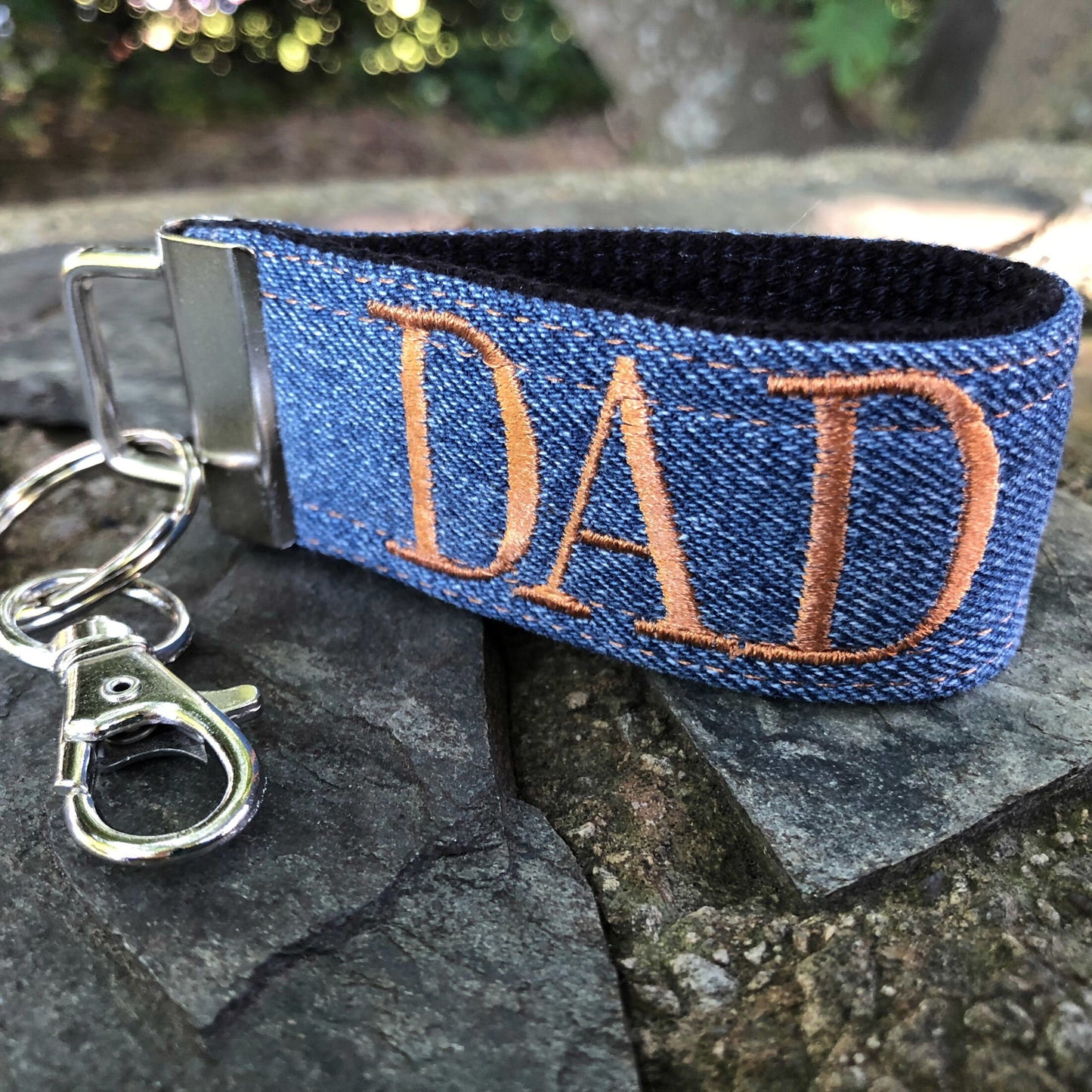 Fathers Day Gift From Daughter | Fathers Day Gift From Son | First Fathers Day Gift | Handmade Dad Keychain | Personalized Gift