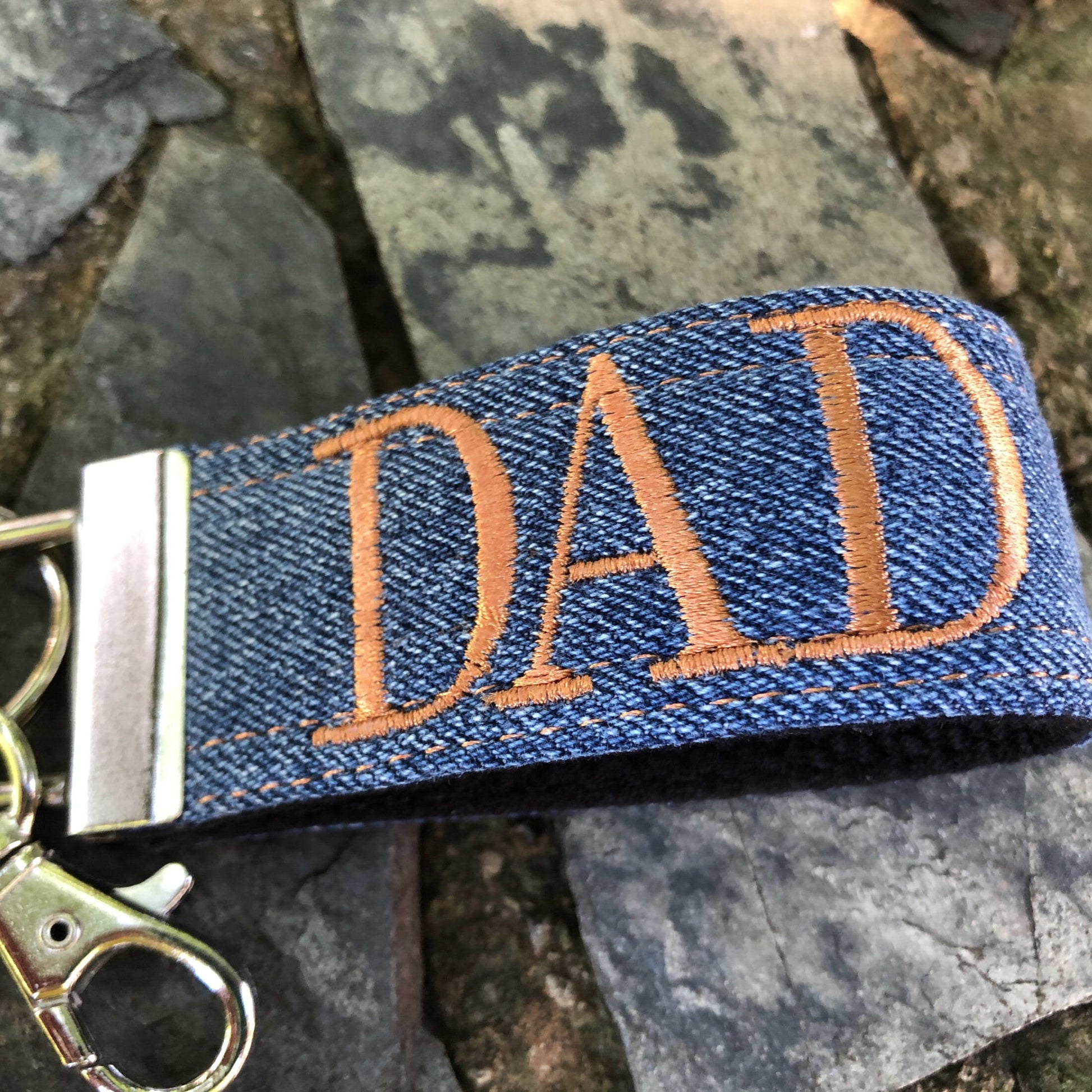 Fathers Day Gift From Daughter | Fathers Day Gift From Son | First Fathers Day Gift | Handmade Dad Keychain | Personalized Gift