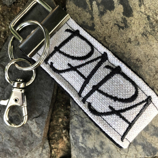 Handmade Papa Keychain | Papa Gift | Grandpa Keychain | Fathers Day Gift | Fathers Day