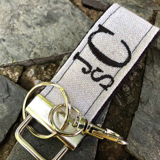 Monogrammed Keychain | Monogram Keychain | Fathers Day Gift From Daughter | Fathers Day Gift From Son | First Fathers Day Gift