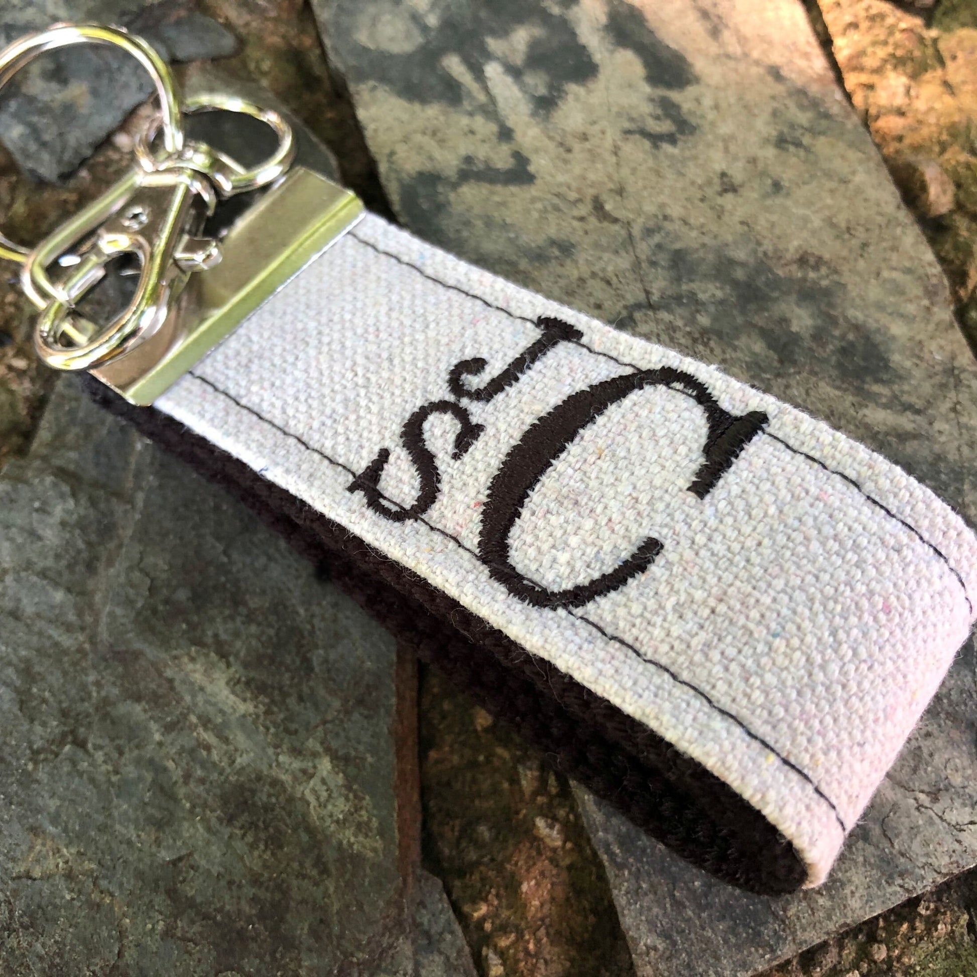 Monogrammed Keychain | Monogram Keychain | Fathers Day Gift From Daughter | Fathers Day Gift From Son | First Fathers Day Gift