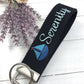 Mindfulness Gift, Embroidered Keychain, Popular Right Now, College Graduation Gift for Her, Anxiety Relief, Encouragement Gift, Serenity