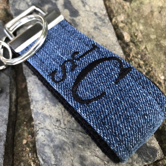 Monogrammed Keychain | Monogram Keychain | Fathers Day Gift From Daughter | Fathers Day Gift From Son | First Fathers Day Gift
