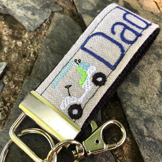 Fathers Day Gift From Daughter | Fathers Day Gift From Son | First Fathers Day Gift | Handmade Dad Keychain