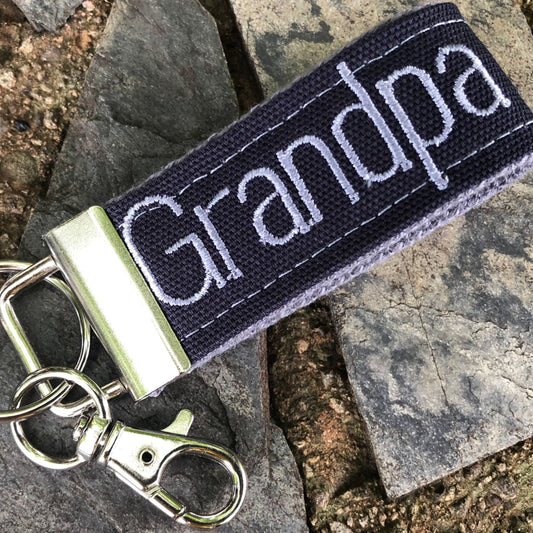 Handmade Grandpa Keychain | Grandpa Fathers Day | Personalized Gift | Fathers Day Gift | Gifts for Him