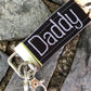 Handmade Daddy Keychain | Fathers Day Gift From Daughter | Fathers Day Gift From Son | First Fathers Day Gift