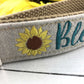 Blessed Wristlet Keychain, Wrist Keychain for Her, Key fob Wristlet, Keychain Wristlet, Bracelet Keychain, Inspirational Keychain, Sunflower