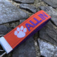 Clemson Wristlet Keychain, Approved Crafter License Holder, Wrist Keychain for Her, Key fob Wristlet, Keychain Wristlet, Clemson Tigers