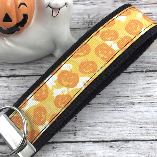 Halloween Keychain Wristlet, Cute Halloween Keychain, Halloween Key Chain, Wristlet Keychain Birthday gift, Bachelorette Party