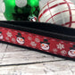 Handmade Christmas Keychain Wristlet, Snowman, Snowflake, Popular Right Now, Ribbon Keychain, Teacher Gifts