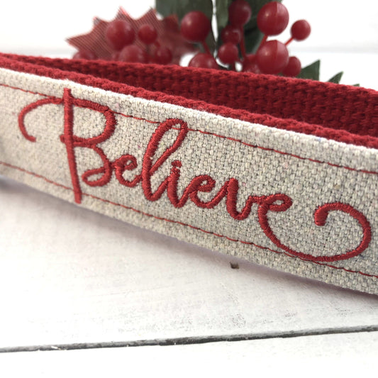 Christmas Embroidered Keychain | Trending Now | College Graduation Gift for Her | Expecting Mom Gift | Mindfulness Gift | Encouragement Gift