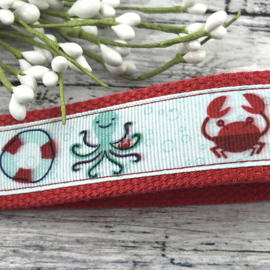 Handmade Beach Ribbon Keychain, Keychain Wristlet, Retirement Gifts, Popular Right Now, Beach Gifts, Octopus, Whale