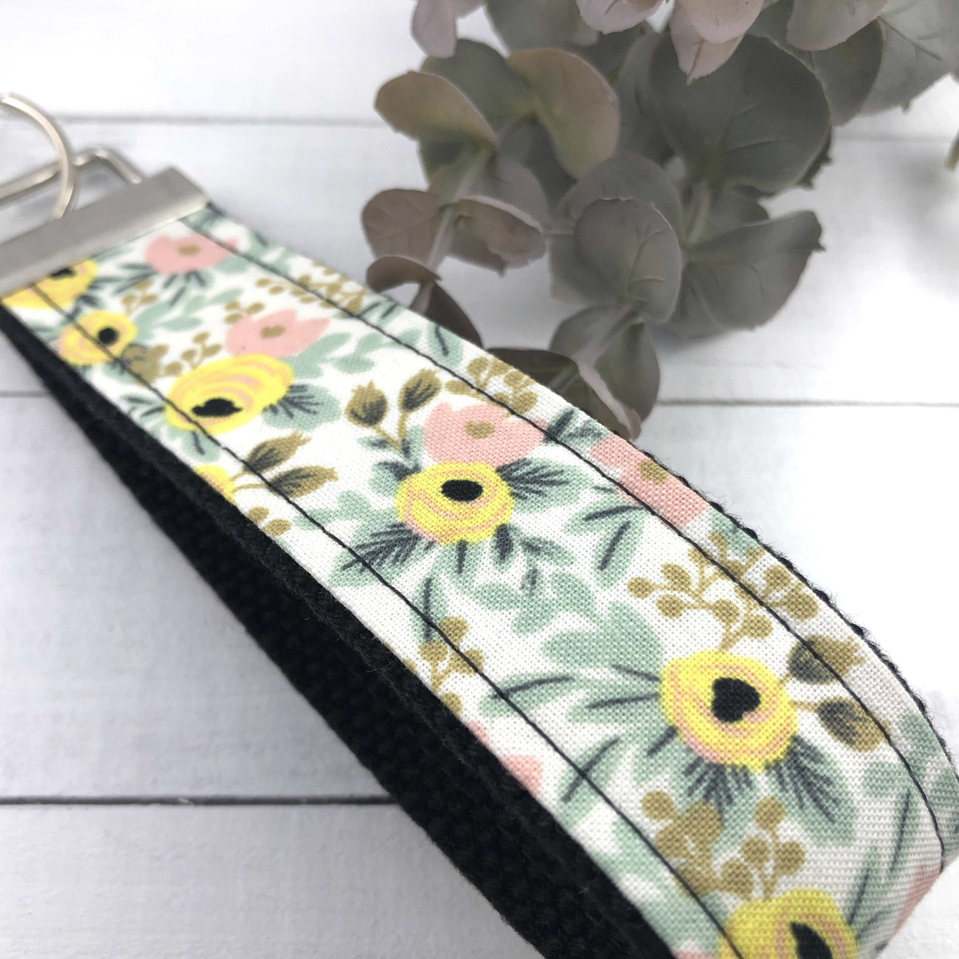 Rifle Paper Co. Wristlet Keychain, Wrist Keychain for Her, Key fob Wristlet, Keychain Wristlet, Bracelet Keychain, Bridesmaid gift