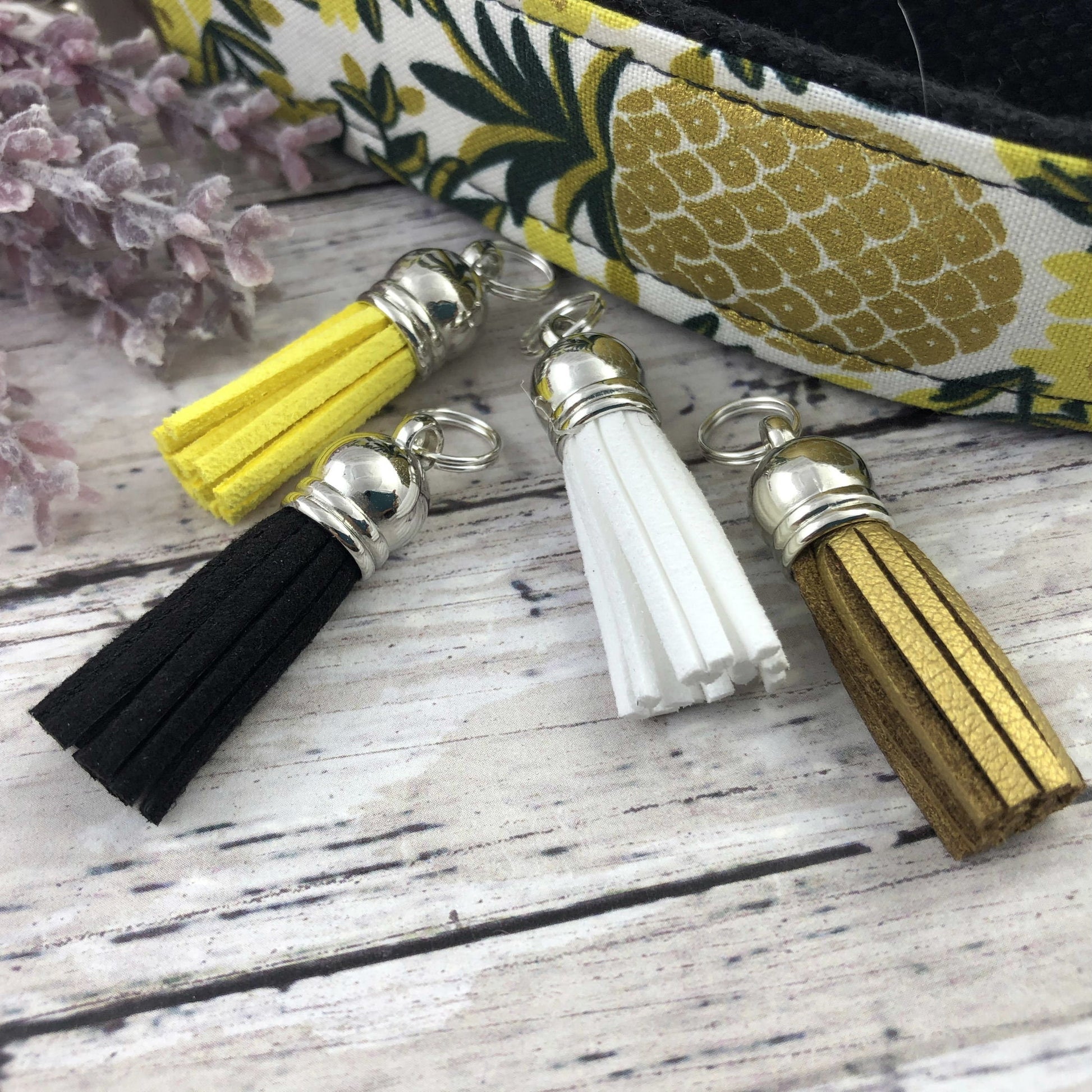 Handmade Pineapple Keychain | Rifle Paper Co.| Pineapple Gifts | Popular Right Now | Bridesmaid Gift | Key Chain | Moving Away Gift