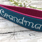 Handmade Embroidered Keychain for Grandma | Grandma Gift | Personalized Gift | Personalised Gift | Popular right now | Personalized Keychain
