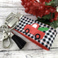 Red Truck Christmas Keychain, Secret Santa Gift For Women, Christmas Tree, Best Selling Items, Popular Right Now, Cute Keychain