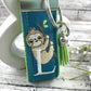 Handmade Sloth Keychain, Sloth Gifts, Sloth Gift, Popular Right Now, Personalized Gift, Sloth, Personalized Keychain, Luggage Tag