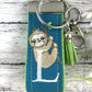 Handmade Sloth Keychain, Sloth Gifts, Sloth Gift, Popular Right Now, Personalized Gift, Sloth, Personalized Keychain, Luggage Tag