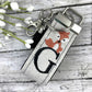 Handmade Fox Keychain, Fox Gifts, Fox Gift, Popular Right Now, Personalized Gift, Woodland Animals, Personalized Keychain, Luggage Tag