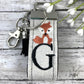 Handmade Fox Keychain, Fox Gifts, Fox Gift, Popular Right Now, Personalized Gift, Woodland Animals, Personalized Keychain, Luggage Tag
