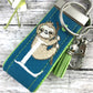 Handmade Sloth Keychain, Sloth Gifts, Sloth Gift, Popular Right Now, Personalized Gift, Sloth, Personalized Keychain, Luggage Tag
