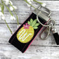 Pineapple Keychain, Pineapple Gifts, Popular Right Now, Mini Keychain FOB, Keychain for Women, Purse Mini Keychain, Monogrammed Keychain
