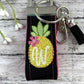 Pineapple Keychain, Pineapple Gifts, Popular Right Now, Mini Keychain FOB, Keychain for Women, Purse Mini Keychain, Monogrammed Keychain