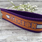 Clemson Keychain Wristlet Keychain Key Fob, Approved Crafter License Holder