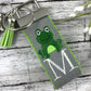 Handmade Frog Keychain, Frog Gifts, Popular Right Now, Personalized Gift, Frog, Personalized Keychain, Luggage Tag, Frogs, Moving Away Gift