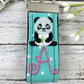 Handmade Panda Keychain, Panda Gifts, Initial Keychain, Popular Right Now, Personalized Gift, Panda, Personalized Keychain, Luggage Tag