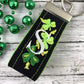 Handmade Four Leaf Clover Keychain, Embroidered Keychain, Popular Right Now, Personalized Gift, Personalized Keychain, Luggage Tag, Clover