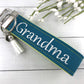 Handmade Embroidered Keychain for Grandma | Grandma Gift | Personalized Gift | Personalised Gift | Popular right now | Personalized Keychain