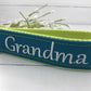 Handmade Embroidered Keychain for Grandma | Grandma Gift | Personalized Gift | Personalised Gift | Popular right now | Personalized Keychain