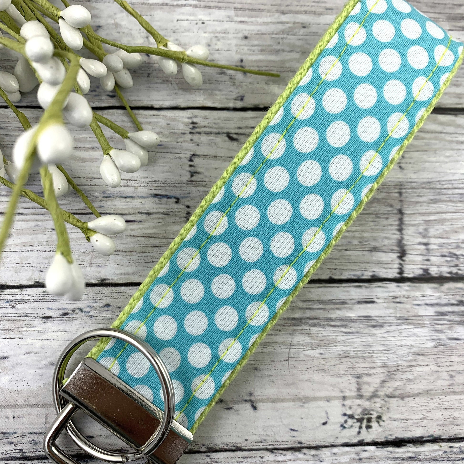 Polka Dot Wristlet Keychain, Popular Right Now, Moving Away Gift, Trending Now, Thinking of You Gift, Librarian Gifts, Teacher Gifts, Dots