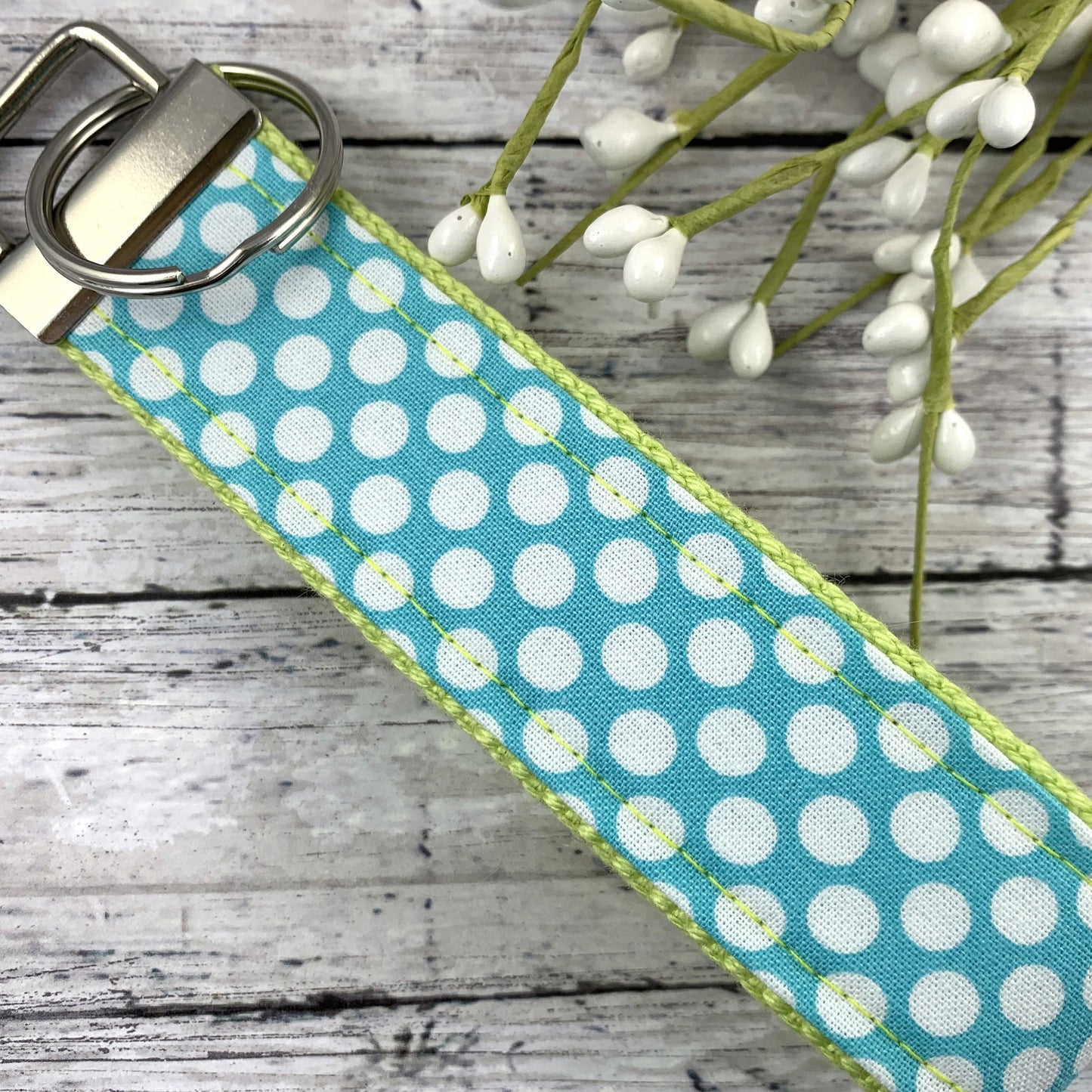 Polka Dot Wristlet Keychain, Popular Right Now, Moving Away Gift, Trending Now, Thinking of You Gift, Librarian Gifts, Teacher Gifts, Dots