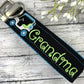 Handmade Grandma Keychain, Grandma Gift, Popular Right Now, Mother in Law Gift, Wristlet Keychain, Golf Gifts for Women, Retirement Gift