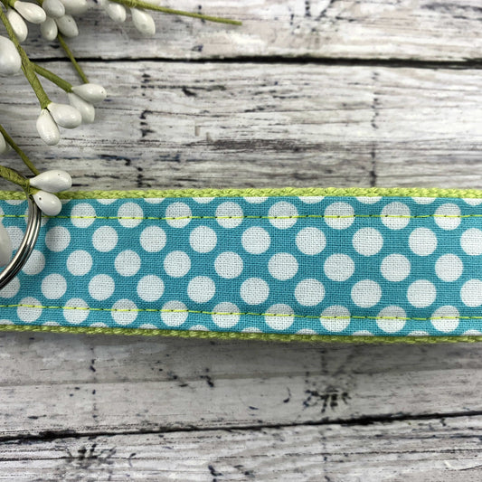 Polka Dot Wristlet Keychain, Popular Right Now, Moving Away Gift, Trending Now, Thinking of You Gift, Librarian Gifts, Teacher Gifts, Dots