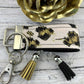 Leopard Print Keychain, Mini Keychain, Moving Away Gift, Cousin Gifts, Luggage Tag, Mini Backpack Keychain, Popular Right Now, Animal Print