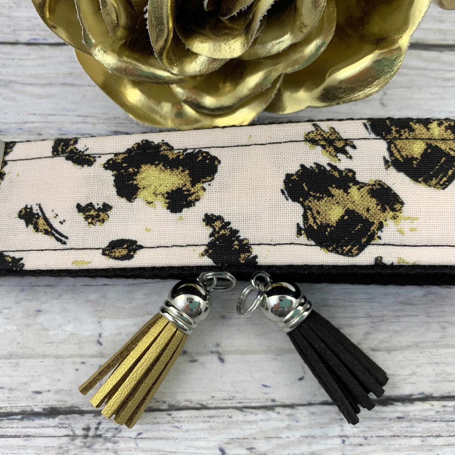 Handmade Leopard Keychain, College Graduation Gift for her, Mom Gift From Son, Popular Right Now, Wristlet Keychain, Thank you Gift Box