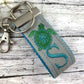 Handmade Sea Turtle Keychain, Sea Turtle Gifts, Popular Right Now, Personalized Gift, Personalized Keychain, Luggage Tag, Moving Away Gift