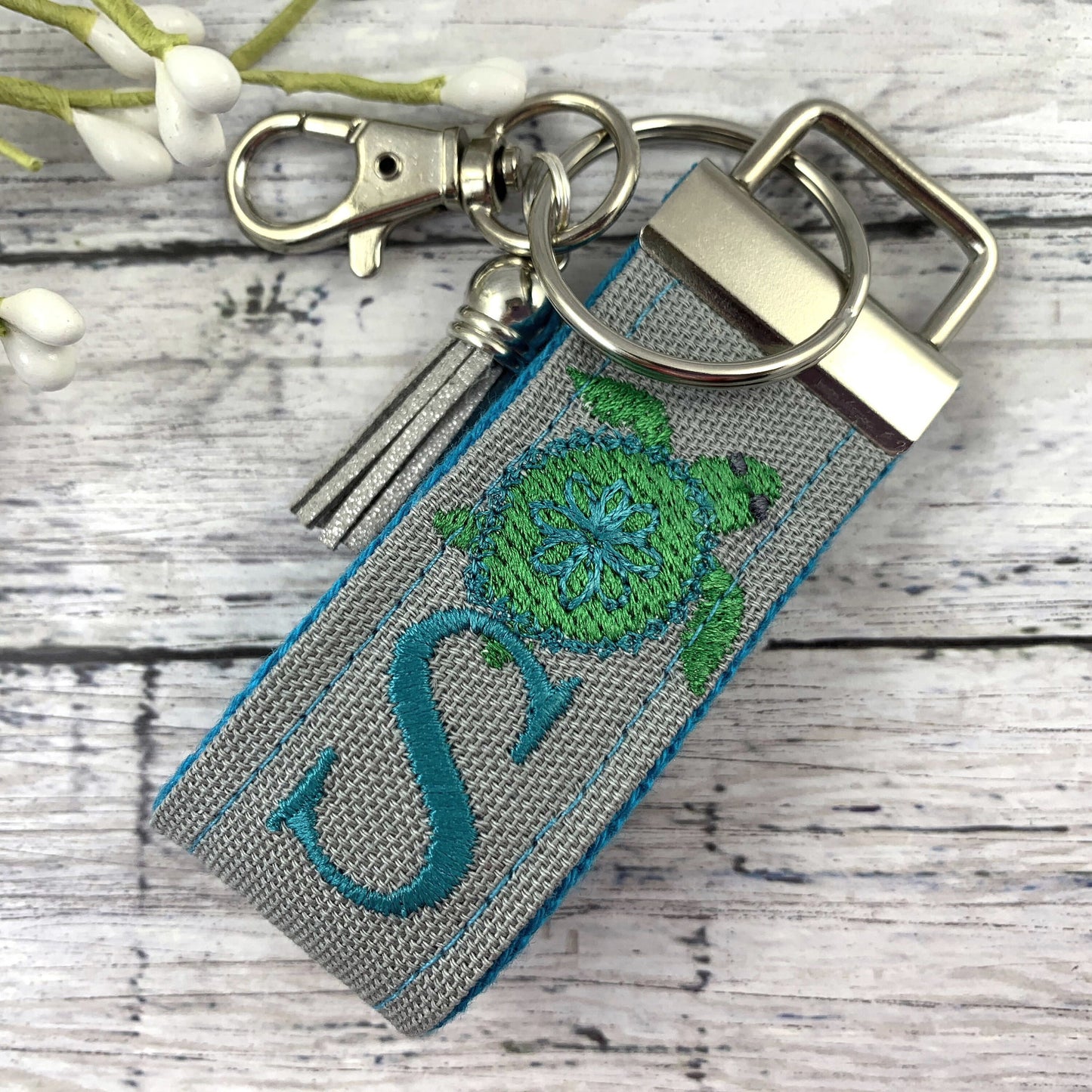 Handmade Sea Turtle Keychain, Sea Turtle Gifts, Popular Right Now, Personalized Gift, Personalized Keychain, Luggage Tag, Moving Away Gift