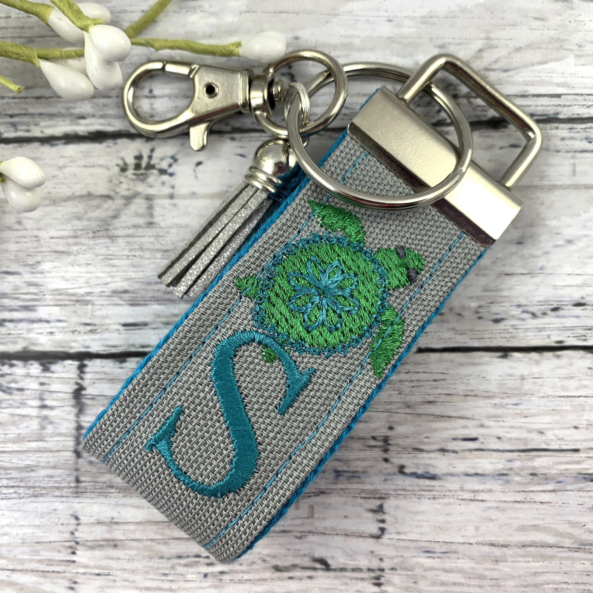 Handmade Sea Turtle Keychain, Sea Turtle Gifts, Popular Right Now, Personalized Gift, Personalized Keychain, Luggage Tag, Moving Away Gift