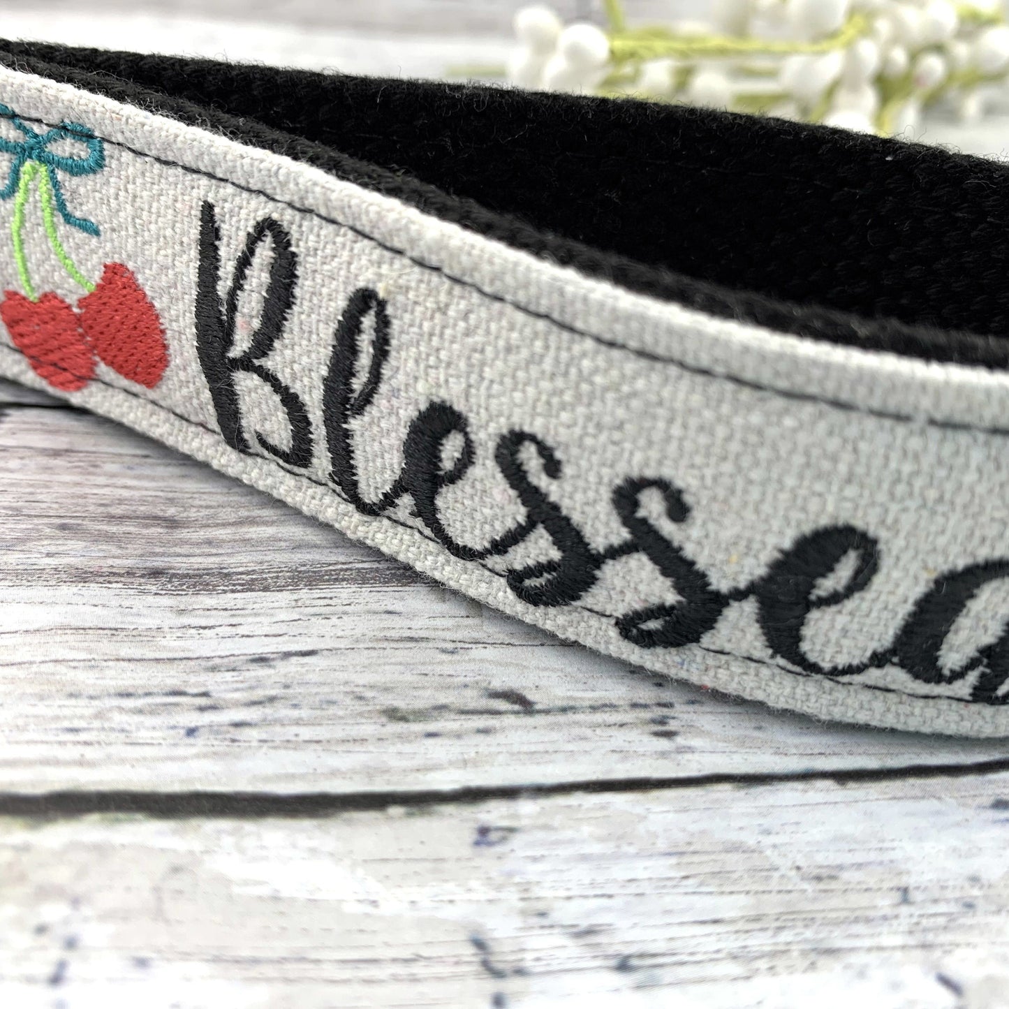 Blessed Wristlet Keychain, Wrist Keychain for Her, Key fob Wristlet, Keychain Wristlet, Bracelet Keychain, Inspirational Keychain, Cherry
