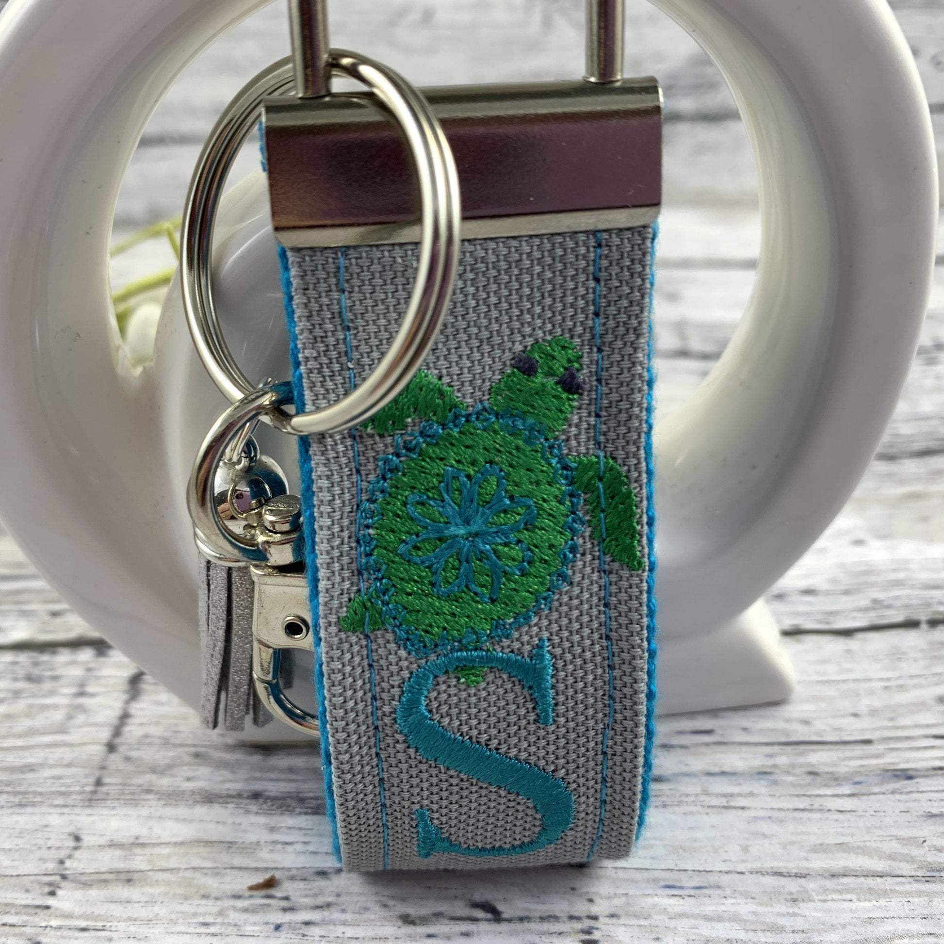 Handmade Sea Turtle Keychain, Sea Turtle Gifts, Popular Right Now, Personalized Gift, Personalized Keychain, Luggage Tag, Moving Away Gift